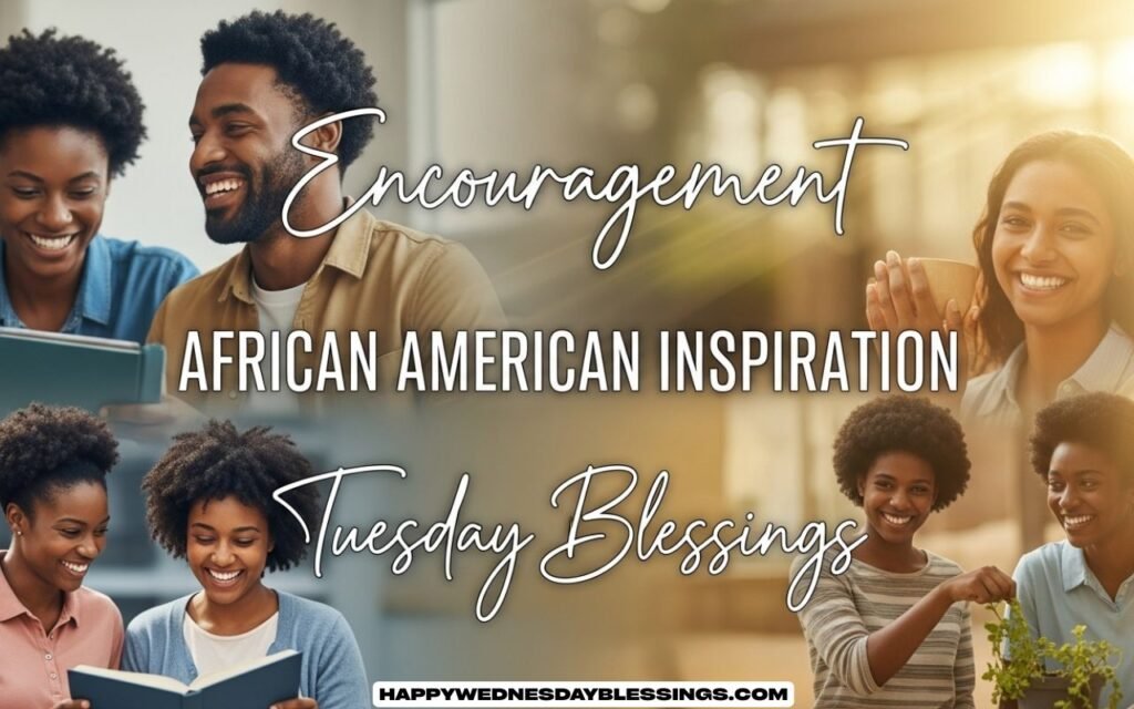 Encouragement African American Inspiration Tuesday Blessings