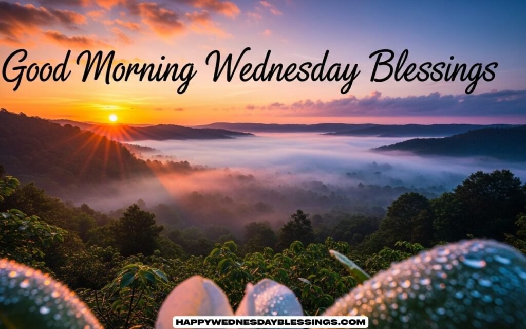 Beautiful Good Morning Wednesday Blessings and Images