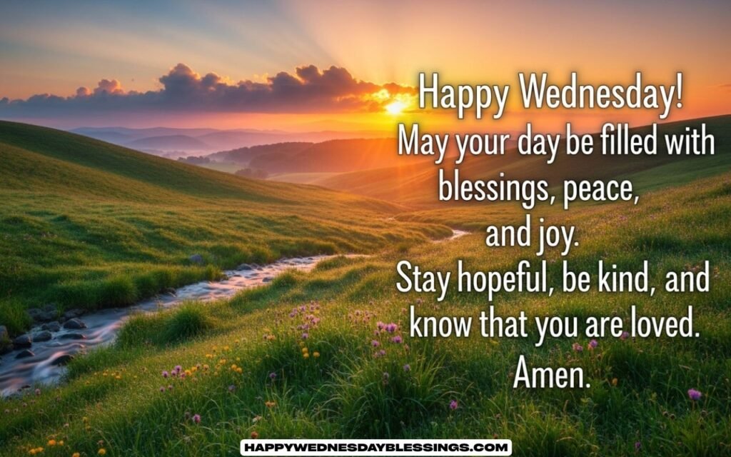 Happy Wednesday Blessings Images, Quotes and Prayers
