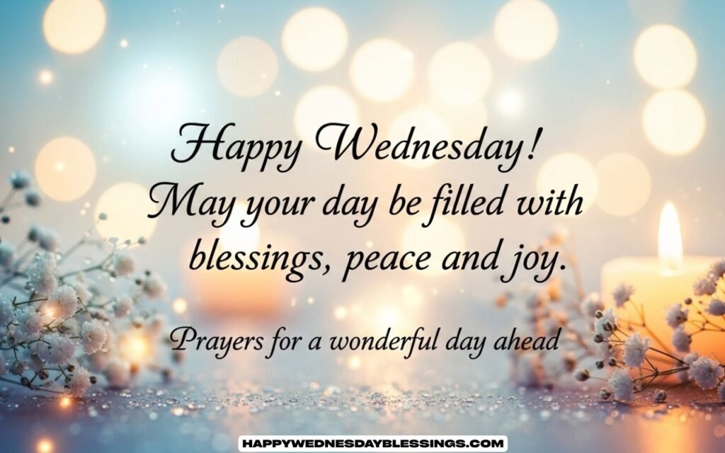 Happy Wednesday Blessings Images, Quotes and Prayers