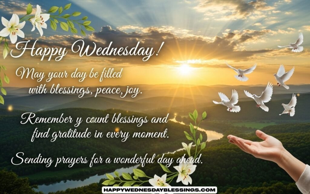 Happy Wednesday Blessings Images, Quotes and Prayers