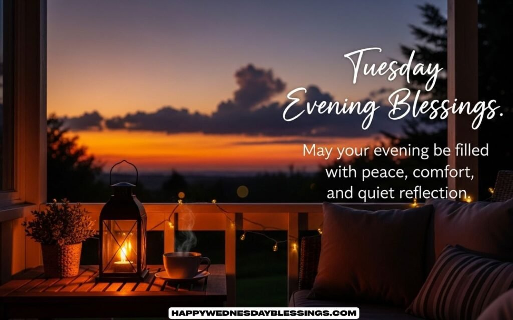 Tuesday Evening Blessings Images and Quotes