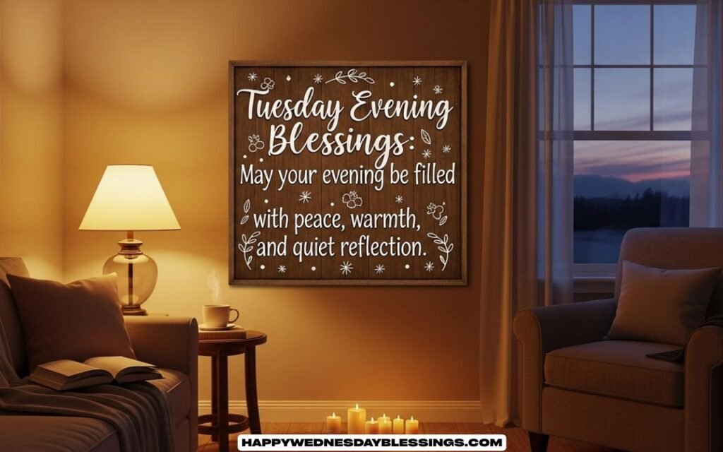 Tuesday Evening Blessings Images and Quotes