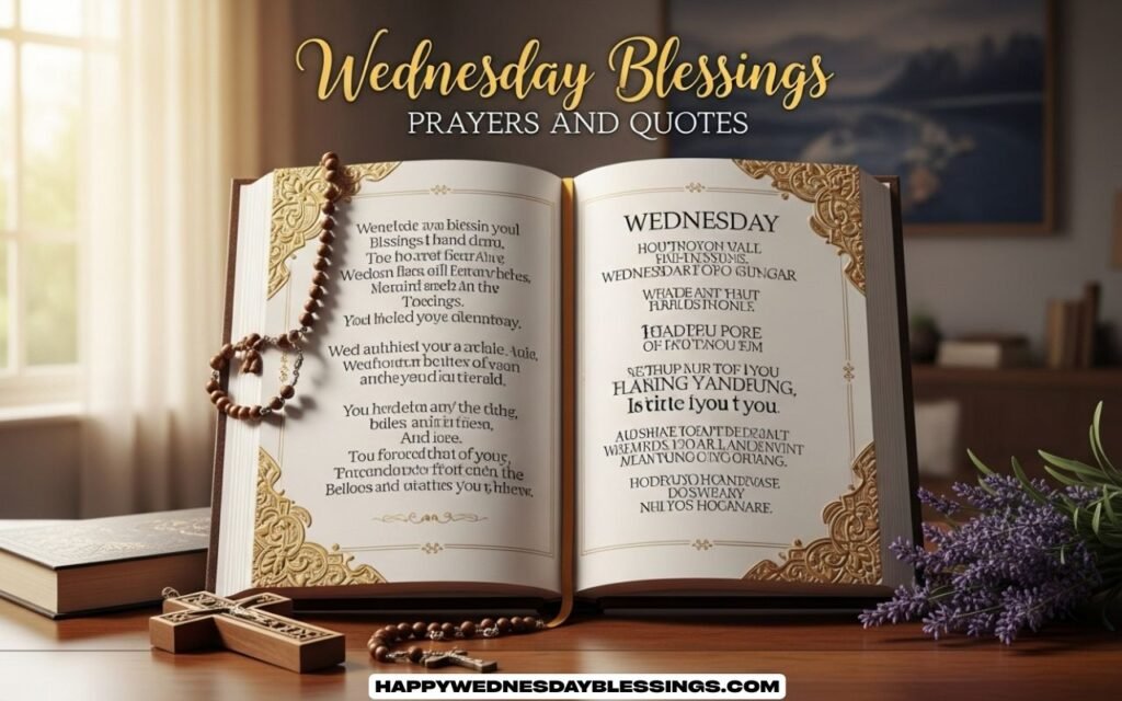 Wednesday Blessings Prayers and Quotes