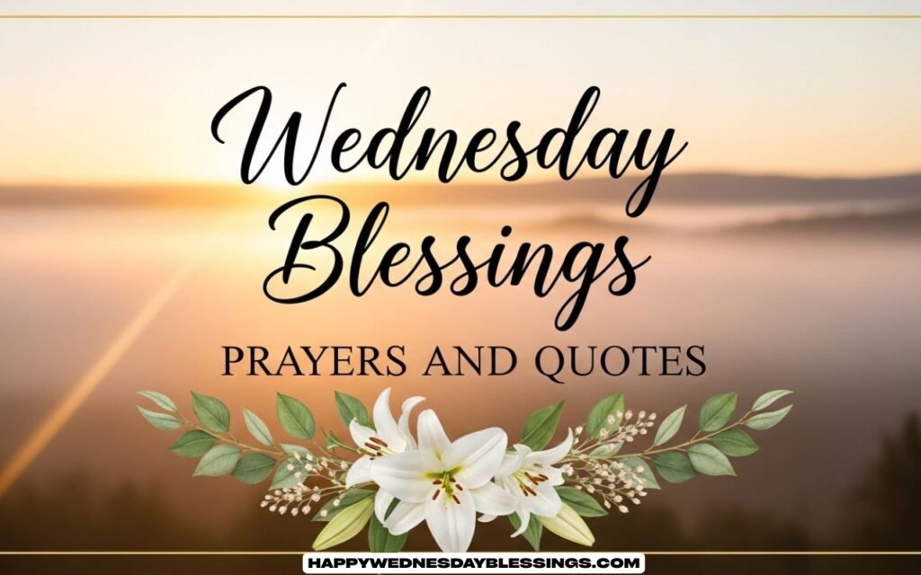 Wednesday Blessings Prayers and Quotes