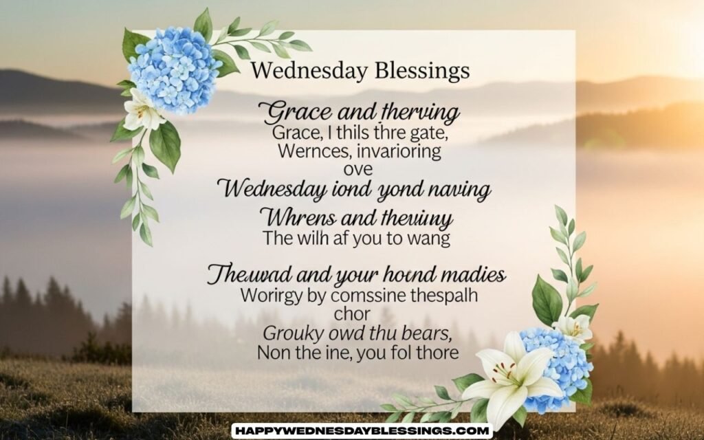 Wednesday Blessings Prayers and Quotes