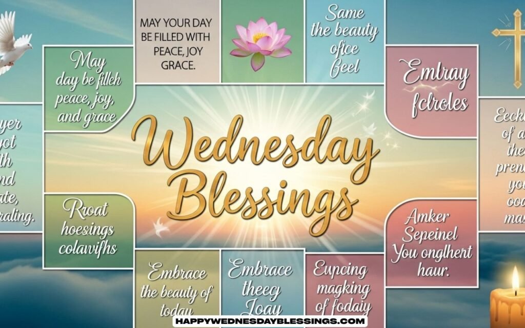 Wednesday Blessings Prayers and Quotes