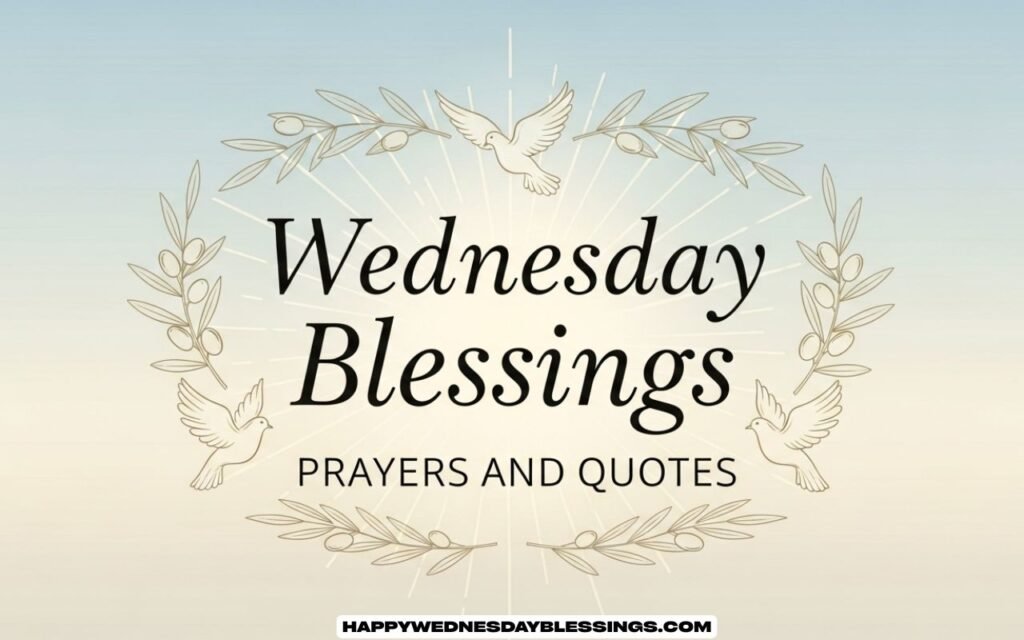 Wednesday Blessings Prayers and Quotes
