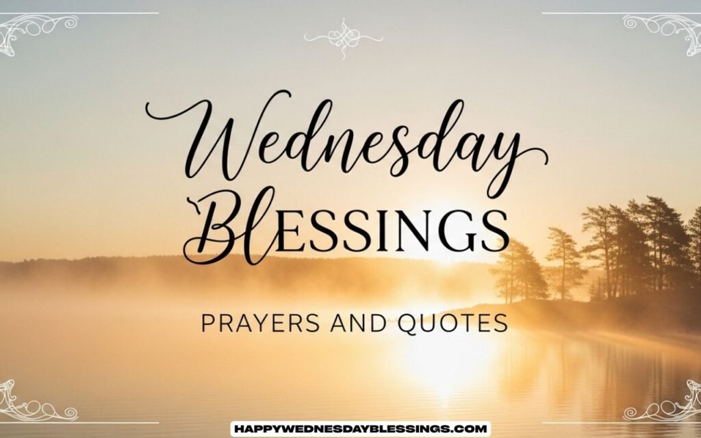 Wednesday Blessings Prayers and Quotes