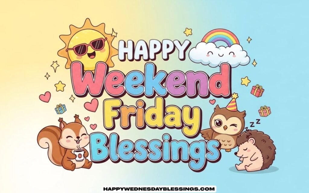 Weekend Friday Blessings for a Happy