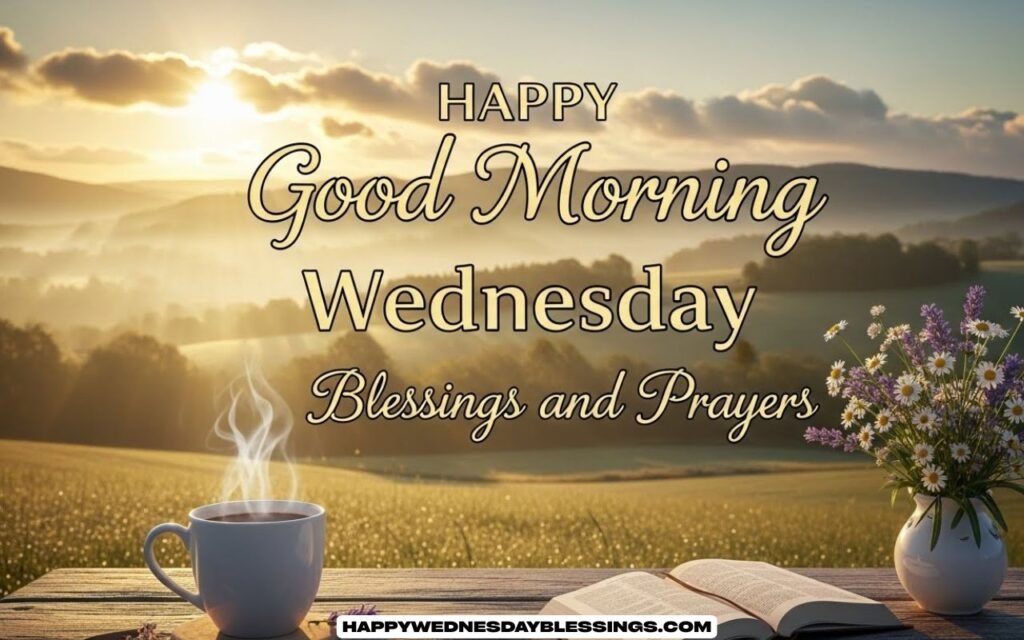Happy Good Morning Wednesday Blessings and Prayers