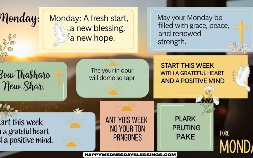 Positive Monday Blessings