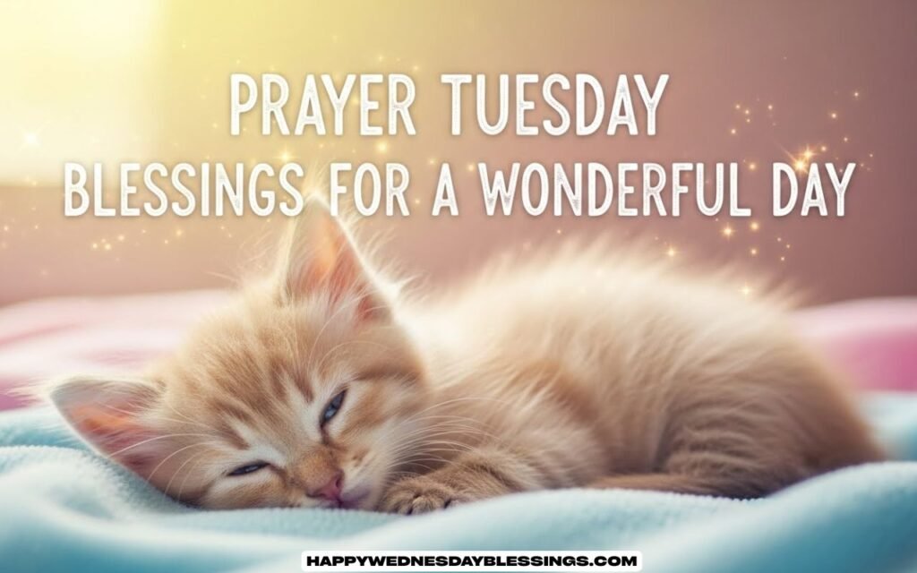 Prayer Tuesday Blessings for a Wonderful Day