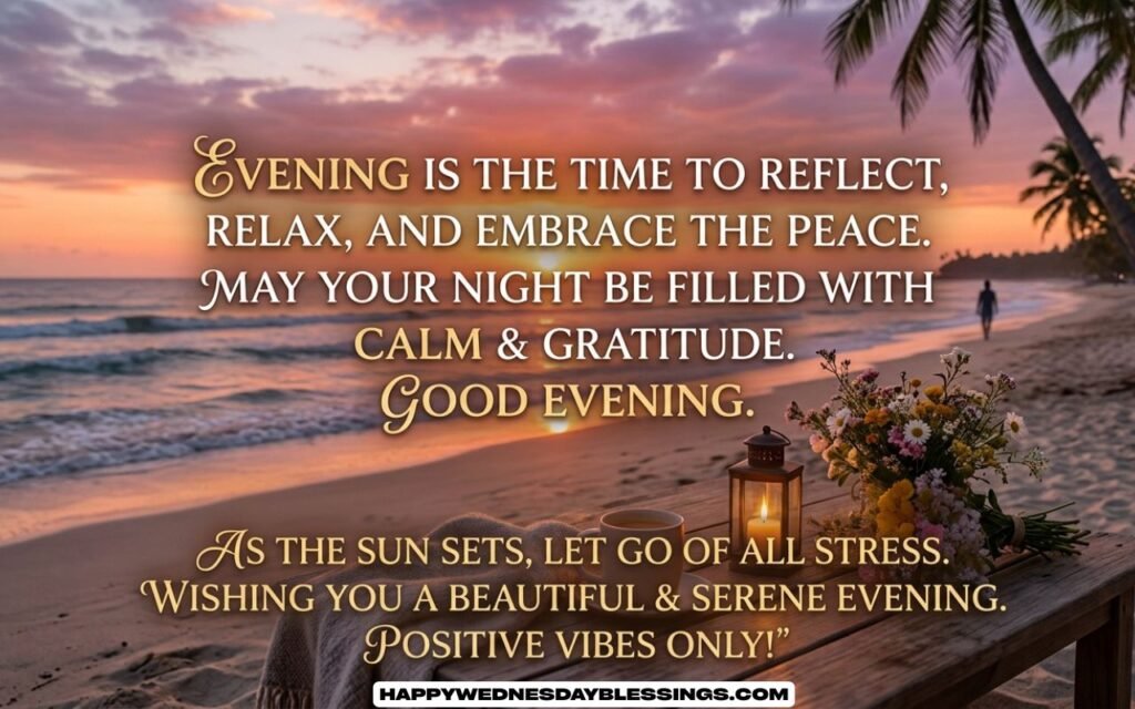 Beautiful Good Evening Quotes