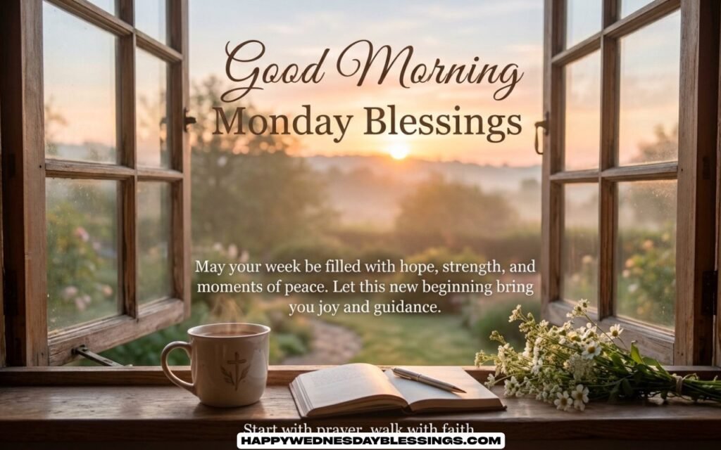Good Morning Monday Blessings And Prayers