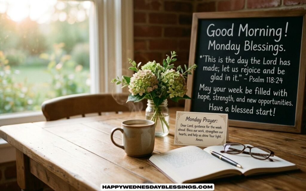 Good Morning Monday Blessings And Prayers