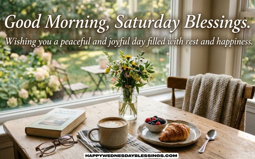 Good Morning Saturday Blessings