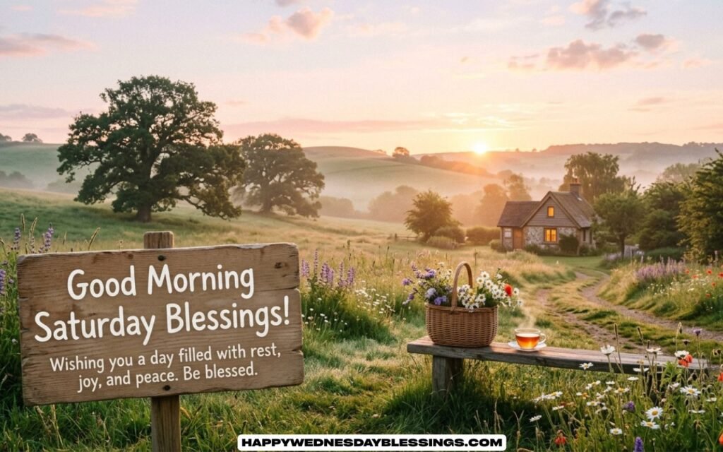 Good Morning Saturday Blessings