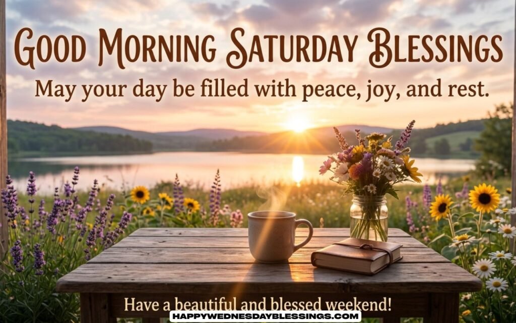 Good Morning Saturday Blessings