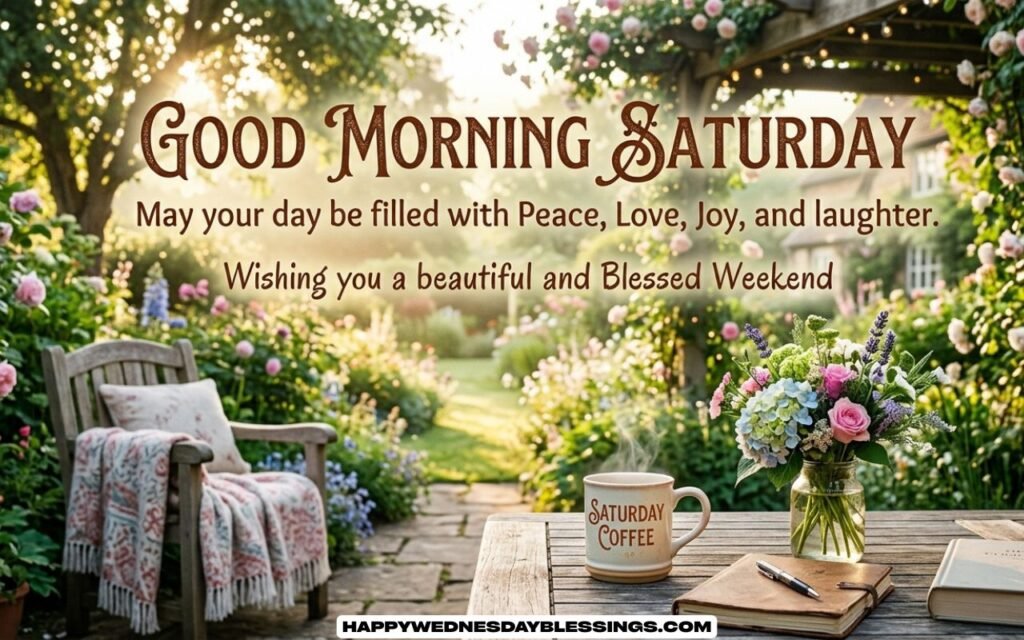 Good Morning Saturday Blessings