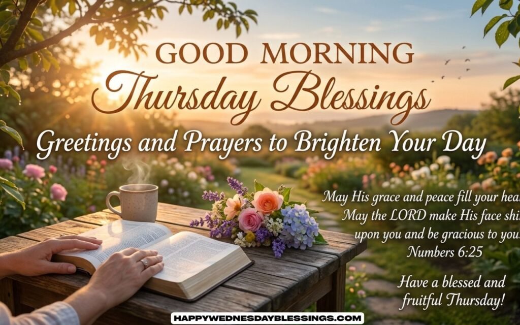 Good Morning Thursday Blessings