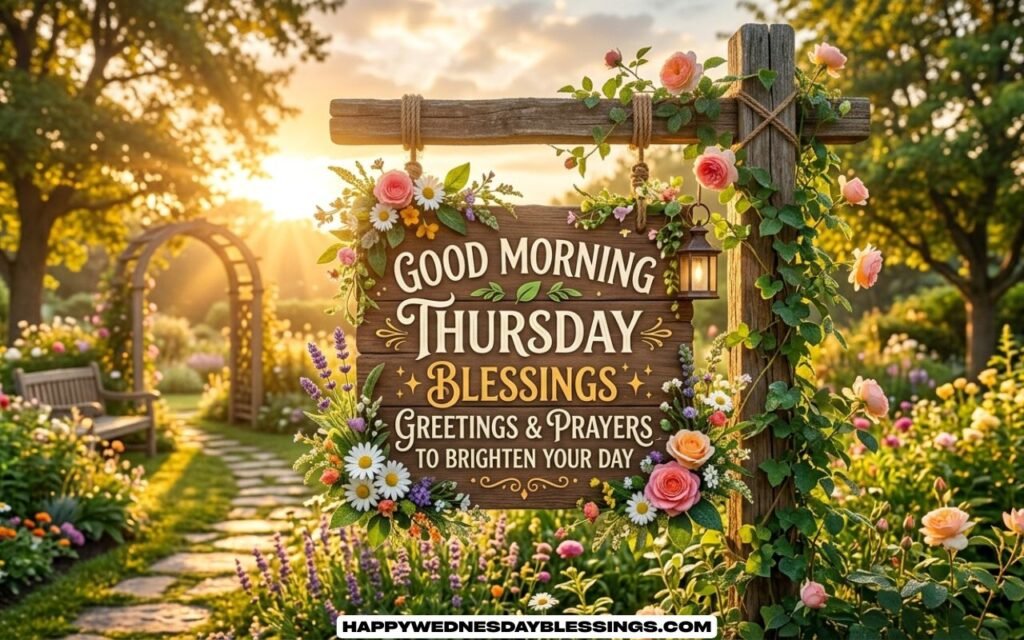 Good Morning Thursday Blessings