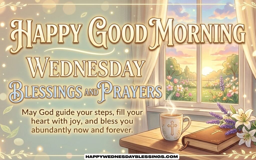 Happy Good Morning Wednesday Blessings and Prayers
