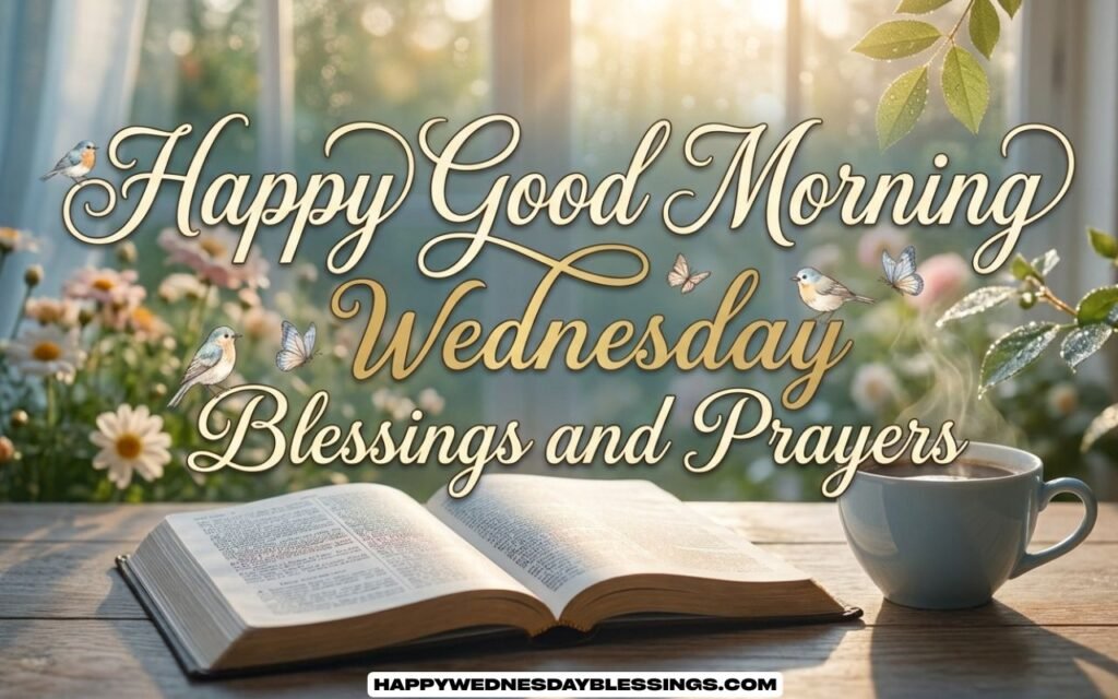 Happy Good Morning Wednesday Blessings and Prayers