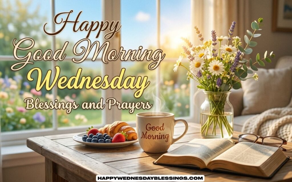 Happy Good Morning Wednesday Blessings and Prayers