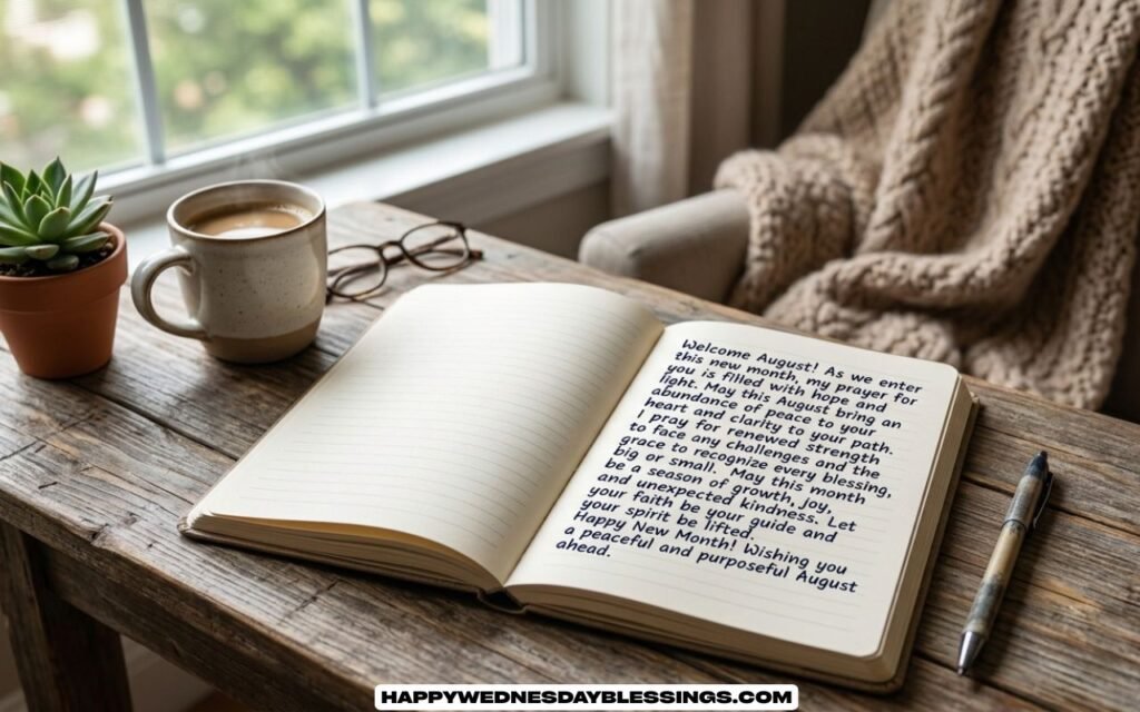 Happy New Month Prayer Messages for August