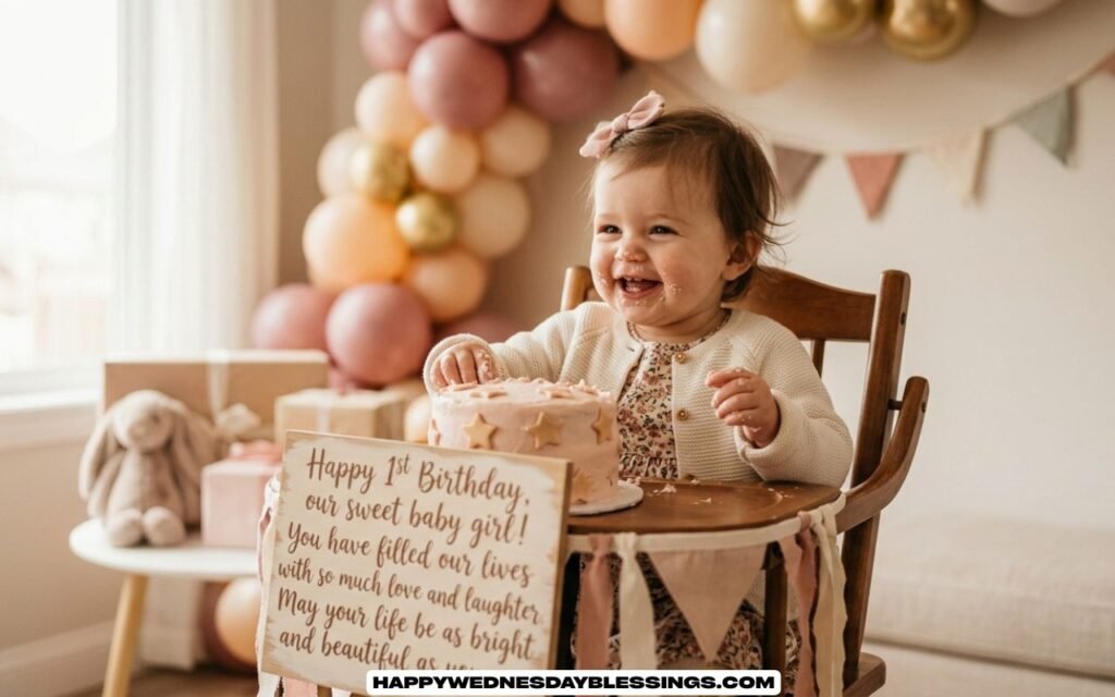 Heart Touching Birthday Wishes for Baby Girl