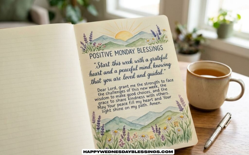 Positive Monday Blessings, Quotes, and Prayers