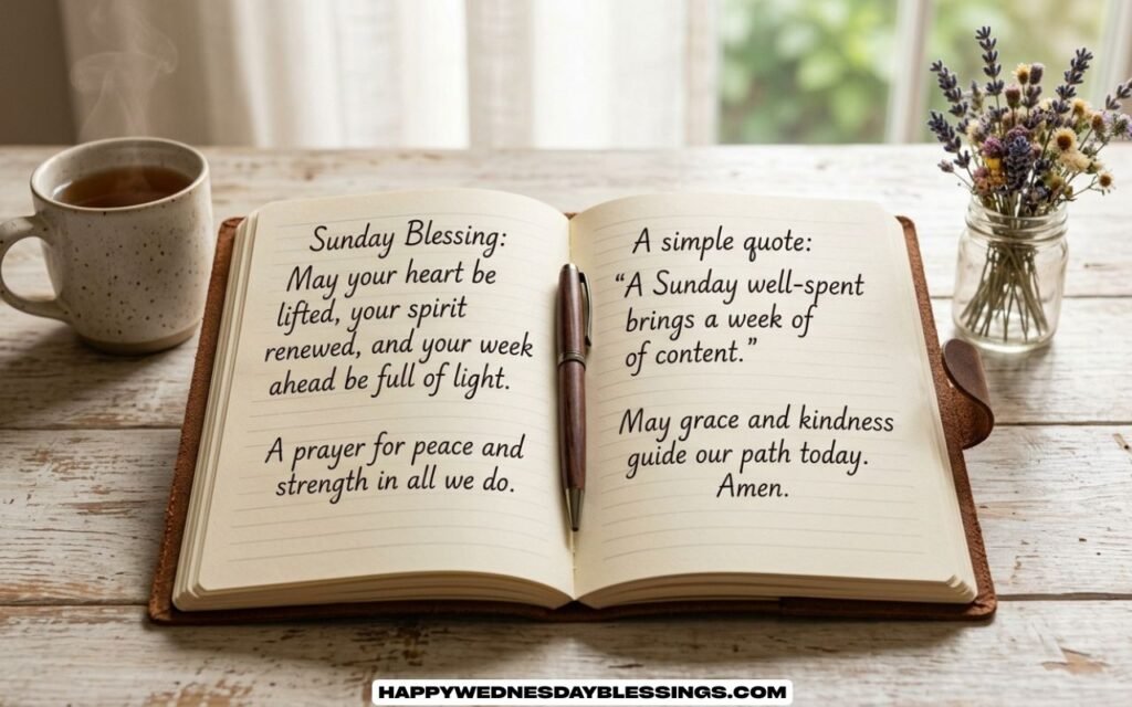 Sunday Blessings Quotes and Prayers