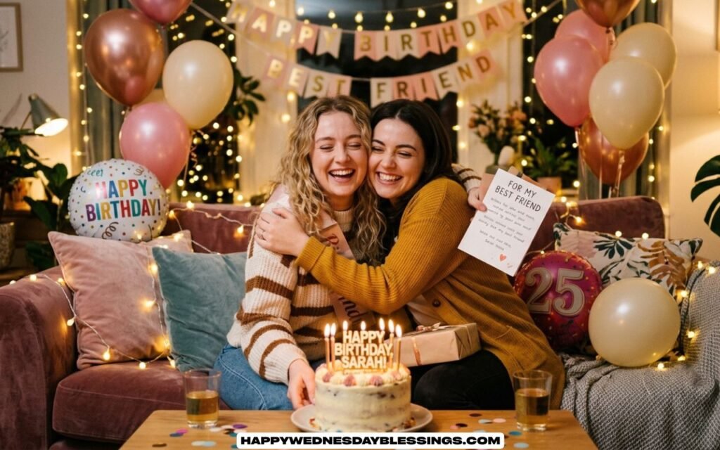 Touching Birthday Wishes for Best Friend Girl