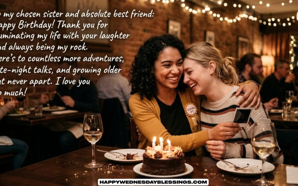 Touching Birthday Wishes for Best Friend Girl
