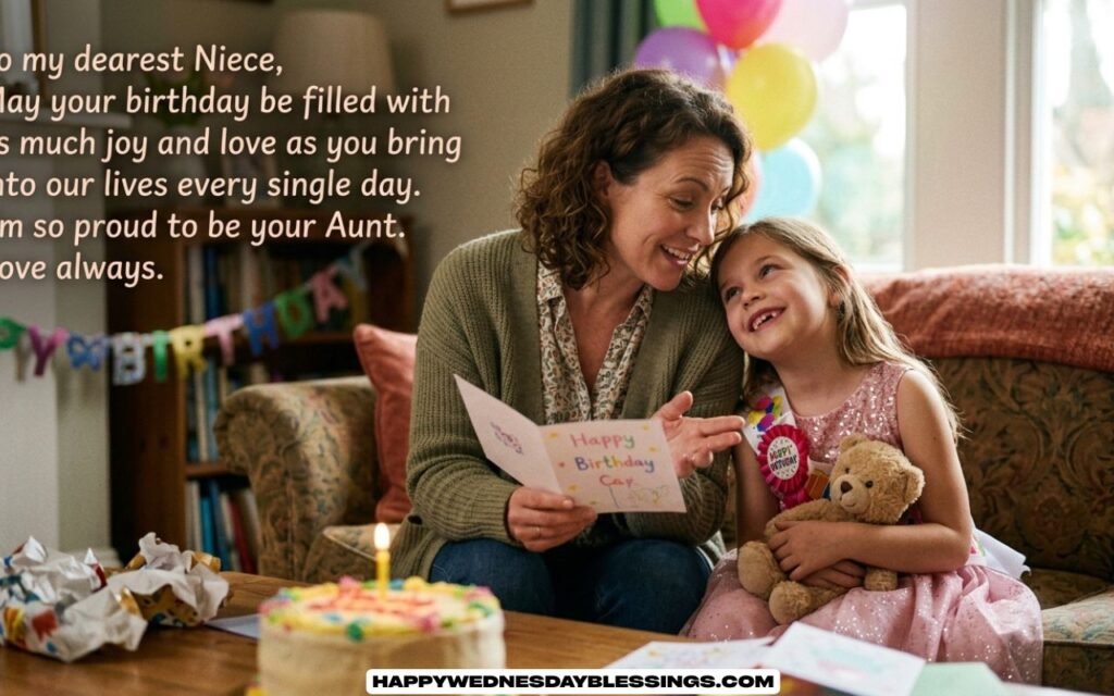 Touching Birthday Wishes for Niece from Aunt