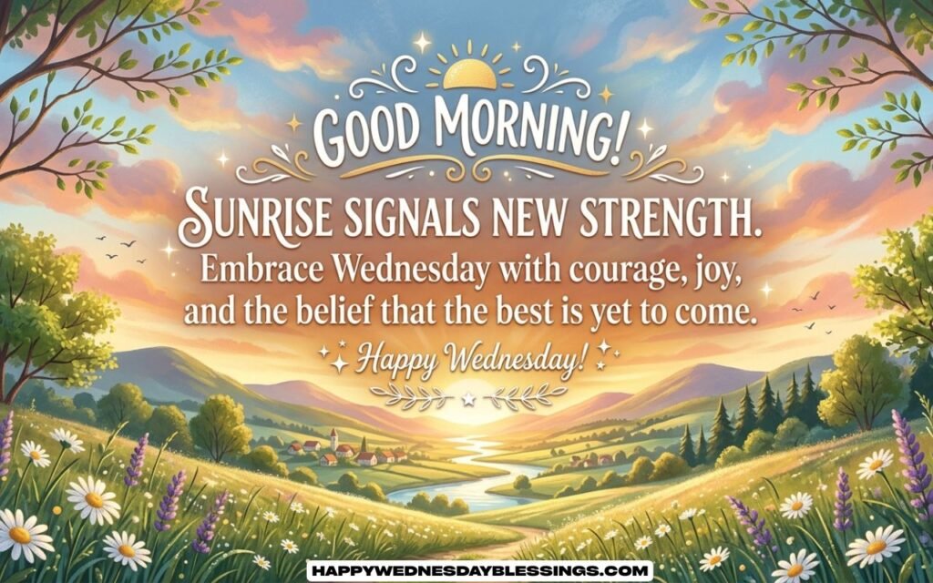 Uplifting Good Morning Wednesday Inspirational Quotes