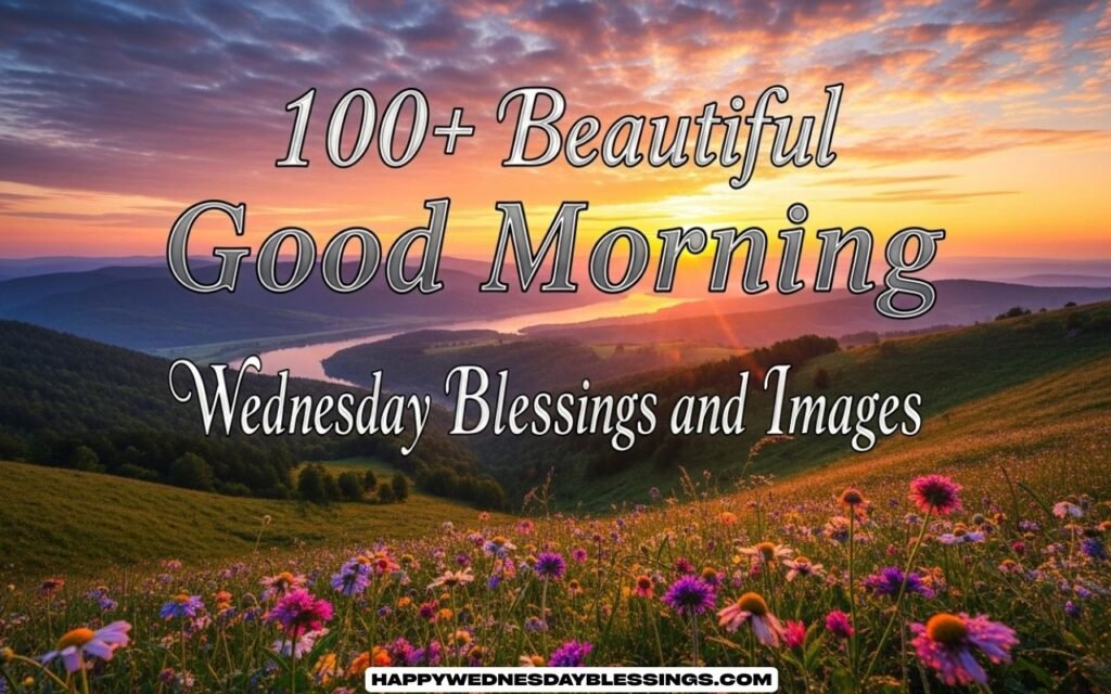 Beautiful Good Morning Wednesday Blessings and Images