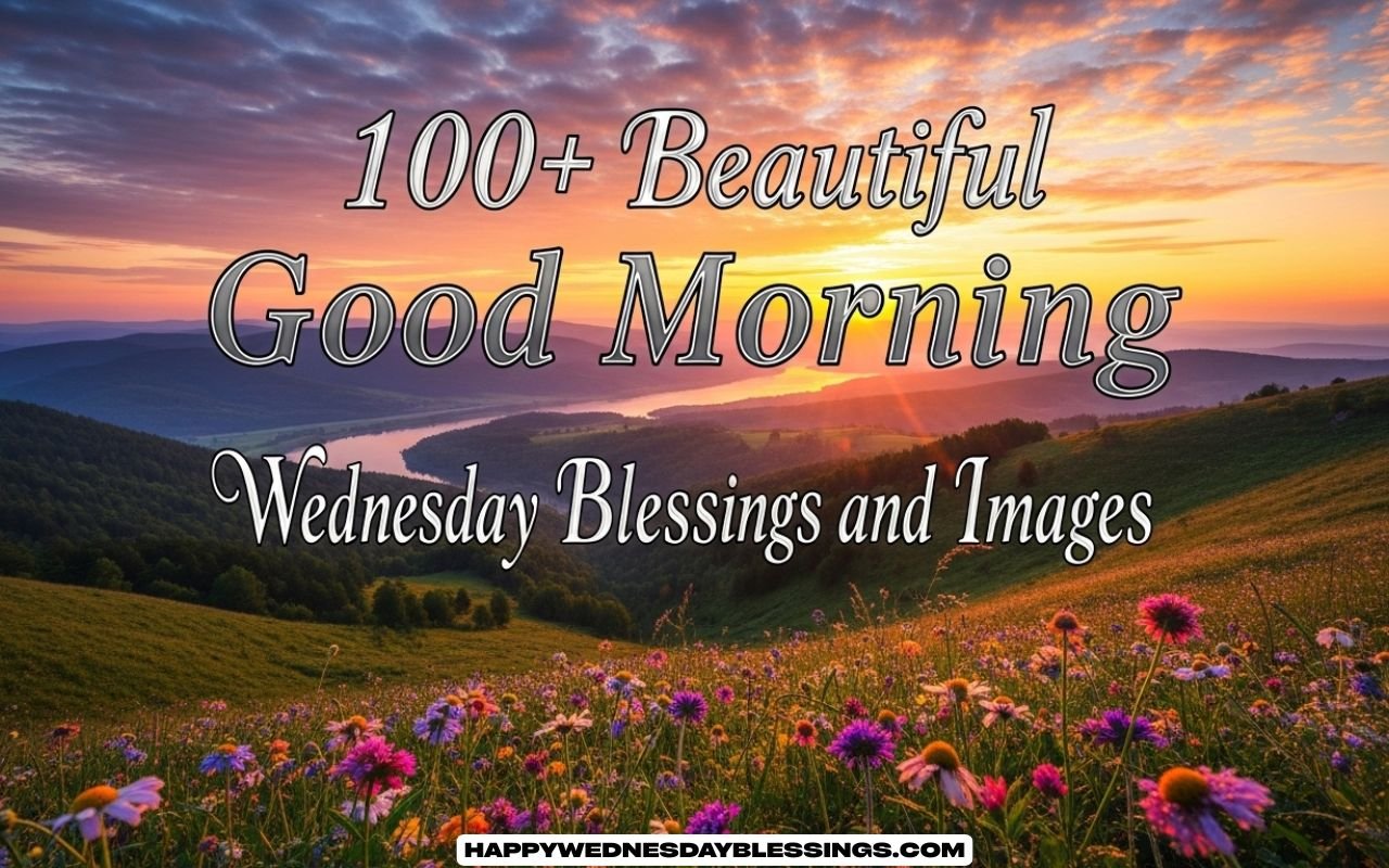 Beautiful Good Morning Wednesday Blessings and Images