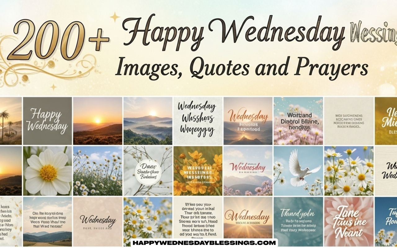 Happy Wednesday Blessings Images, Quotes and Prayers