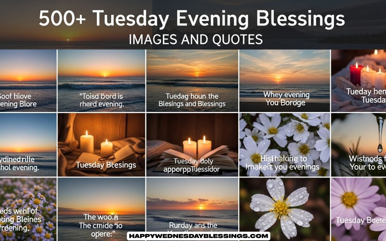 Tuesday Evening Blessings Images and Quotes