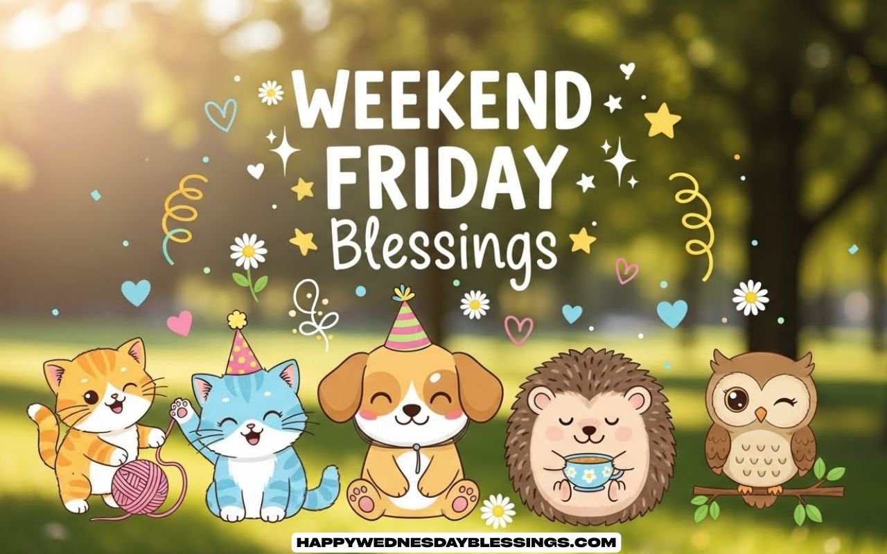 Weekend Friday Blessings for a Happy
