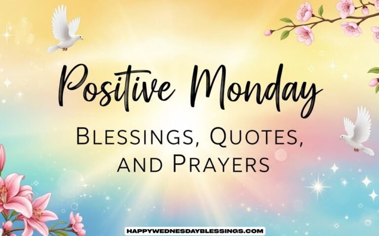 Positive Monday Blessings