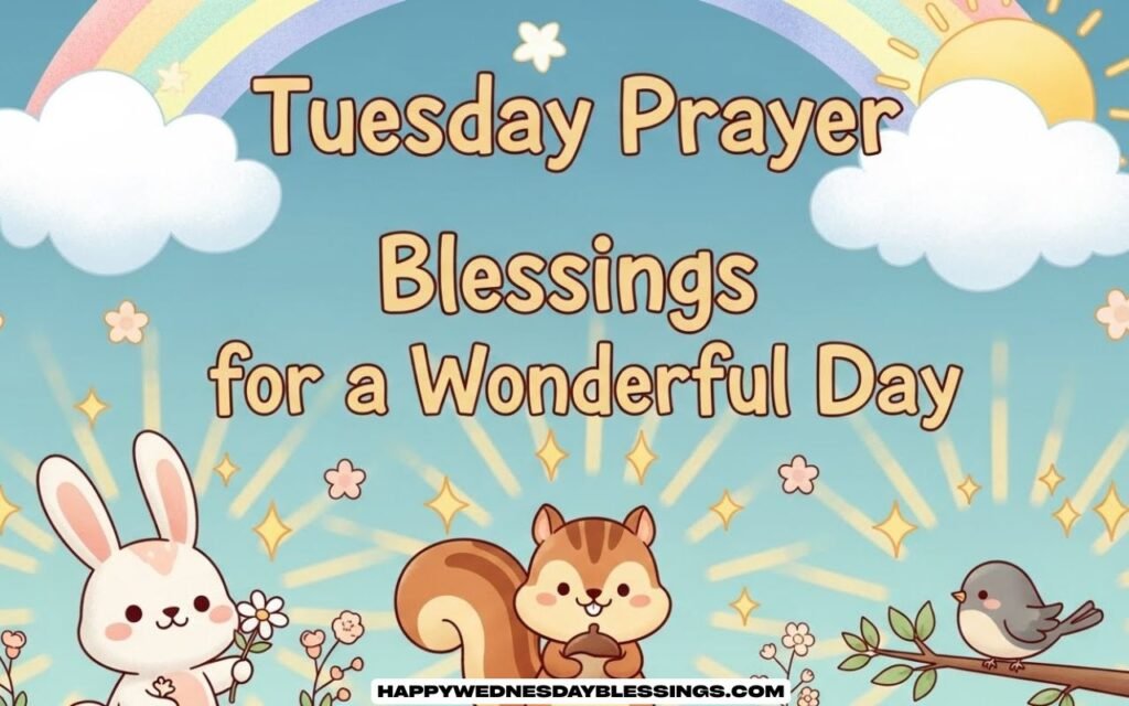 Prayer Tuesday Blessings for a Wonderful Day