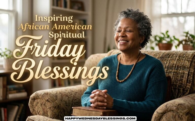 African American Spiritual Friday Blessings