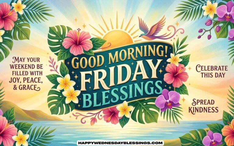 Good Morning Friday Blessings