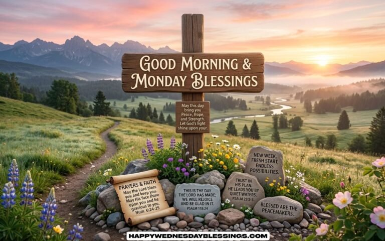 Good Morning Monday Blessings And Prayers