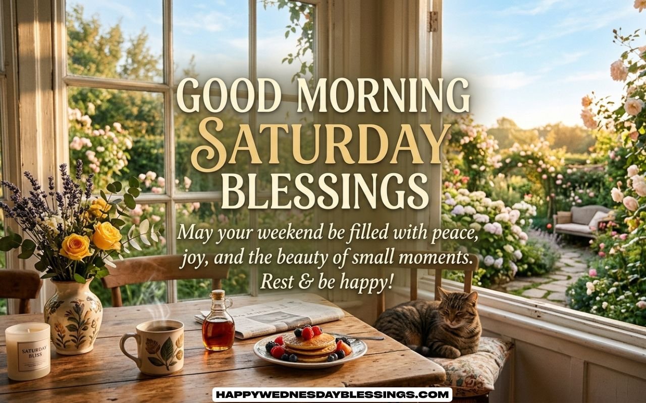 Good Morning Saturday Blessings