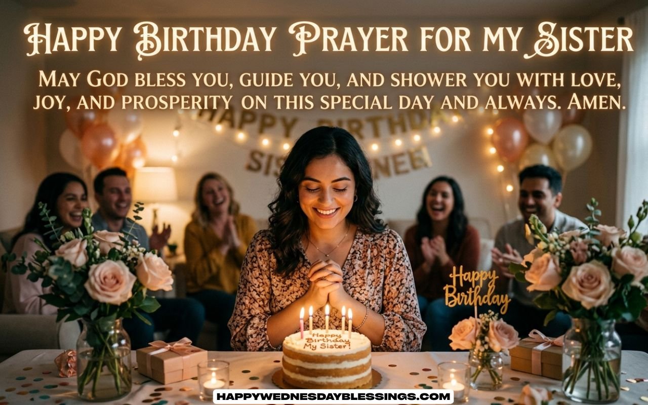 Happy Birthday Prayer for My Sister