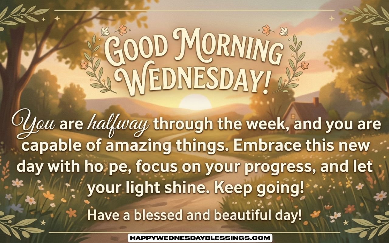 Uplifting Good Morning Wednesday Inspirational Quotes